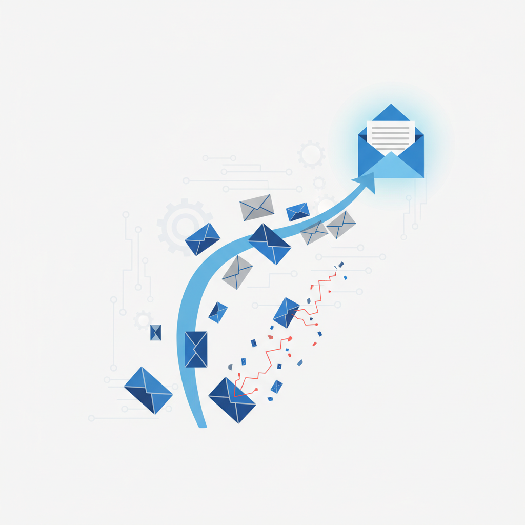 Mastering Cold Outreach: An Engineer's Guide to Email Bounce Rate Optimization — illustration