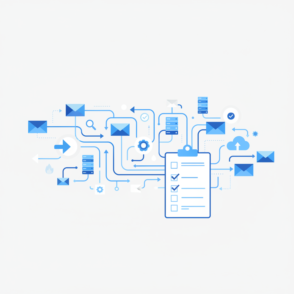 Your Email Deliverability Checklist: An Engineer's Guide — illustration