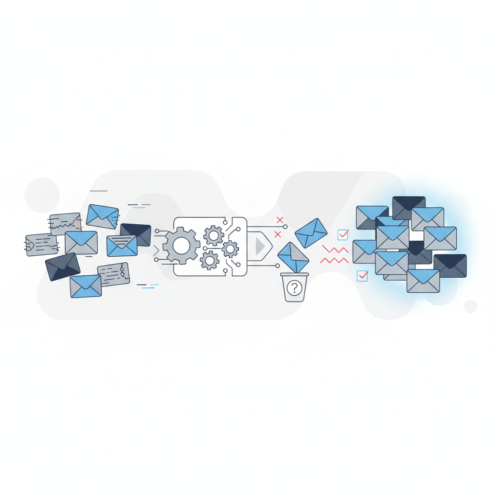 Beyond Regex: Programmatically Detecting Typos in Email Addresses — illustration