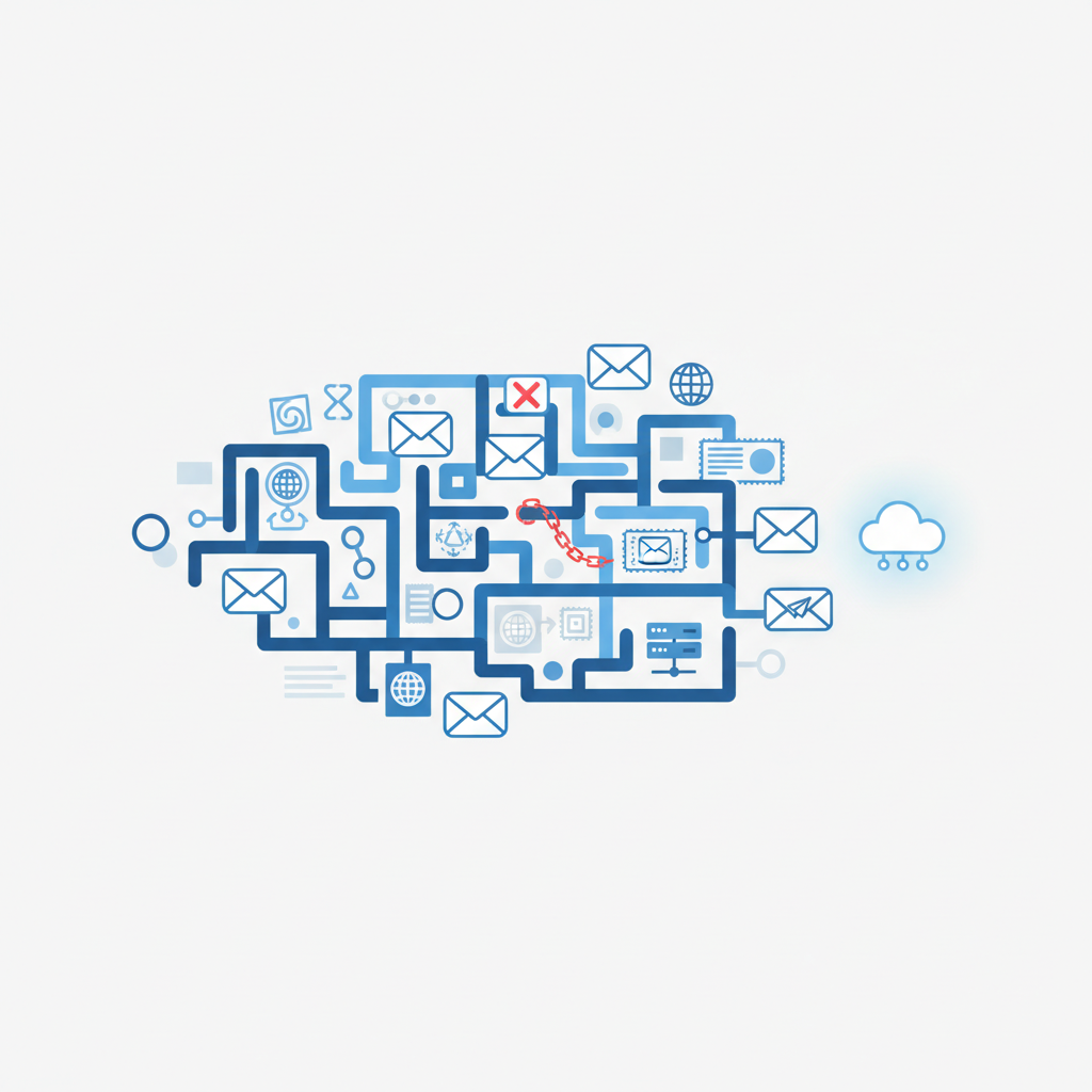 Navigating the Labyrinth: International Email Address Validation Gotchas — illustration