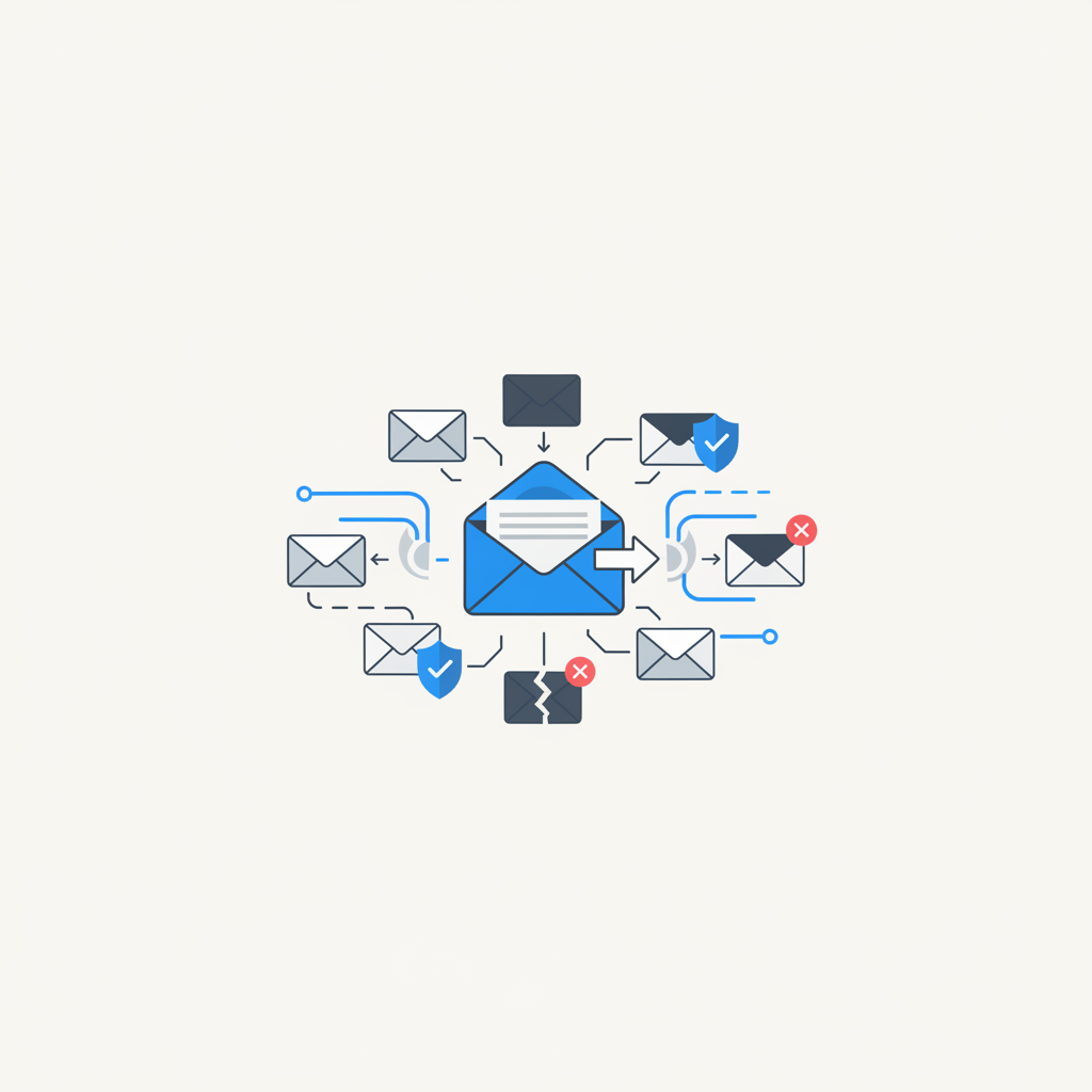 What is Sender Reputation and How Email Validation Protects It — illustration