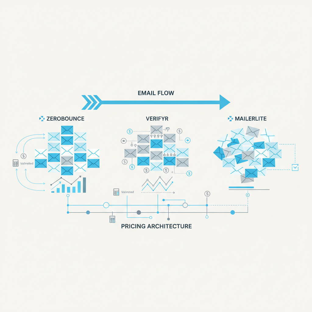 ZeroBounce vs Verifyr vs MailerLite: Deconstructing Email Validation Pricing for Engineers — illustration